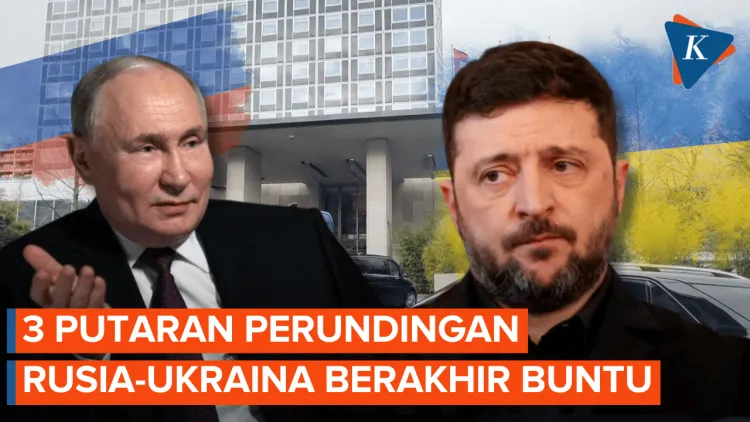 Perundingan Rusia-Ukraina Tiga Kali Belum Membuahkan Hasil Perdamaian