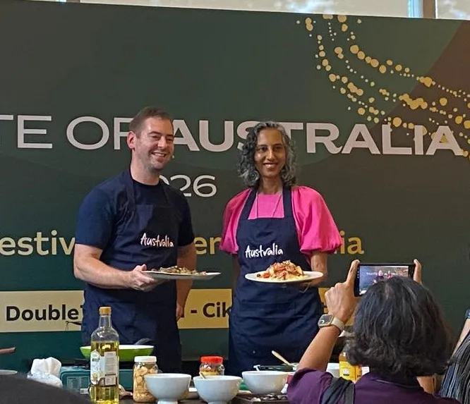 Callum Hann Memperkenalkan Masakan Australia di Festival Taste of Australia Jakarta