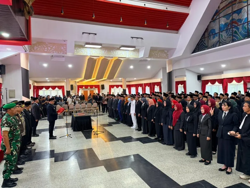 124 Pejabat Dilantik untuk Segarkan Birokrasi Kukar Menuju Visi Idaman