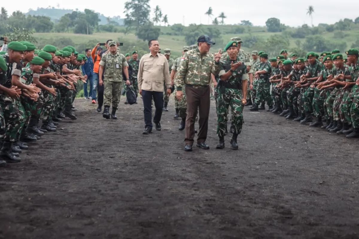 Menhan RI Tinjau Pembangunan Brigif dan Yonif di Dompu untuk Perkuat Keamanan Lokal