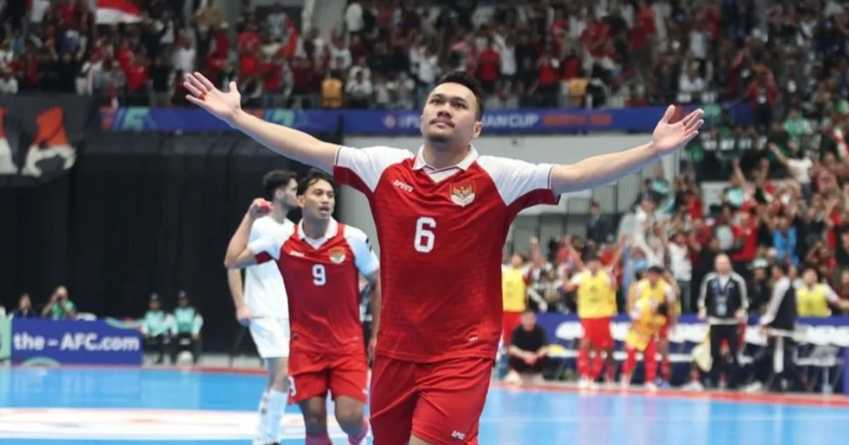 Dihujani Pujian, Futsal Indonesia Raih Runner-Up di Kejuaraan Asia 2026