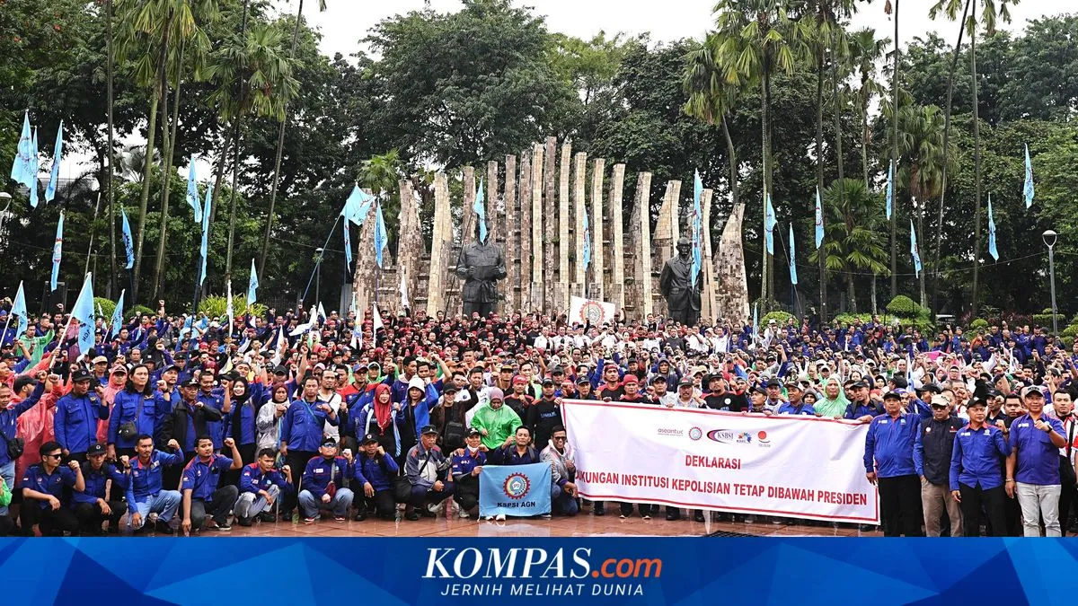 Serikat Buruh Tolak Penempatan Polri di Bawah Kementerian