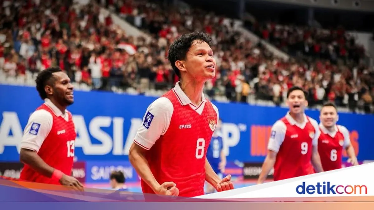 Streaming Final Piala Asia Futsal: Indonesia Hadapi Iran Malam Ini