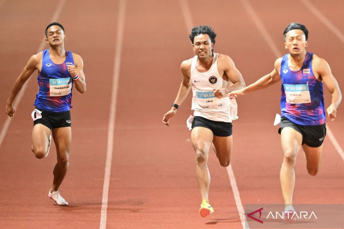 Zohri Raih Perak di 100 Meter SEA Games 2025 Meski Cedera