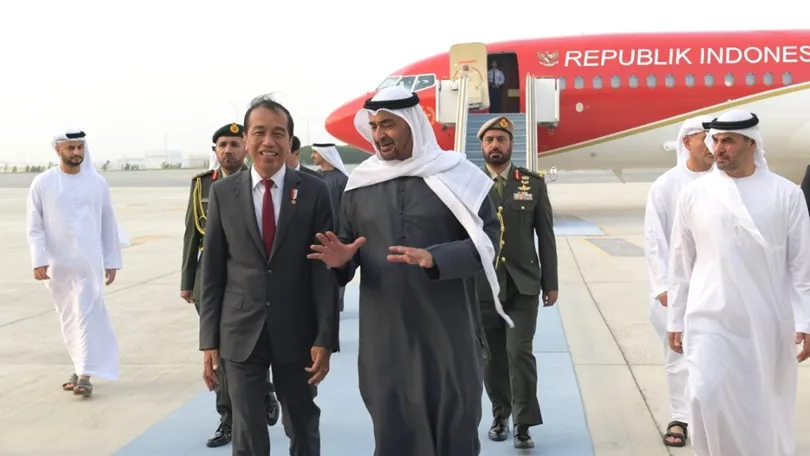 Jokowi dan MBZ Bahas Kerja Sama Perdagangan dan Energi Bersih