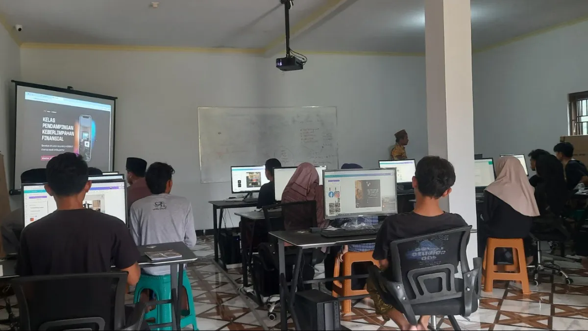 Pesantren Nihadlul Qulub Adakan Ngaji Digital untuk Kembangkan Produk Ekspor