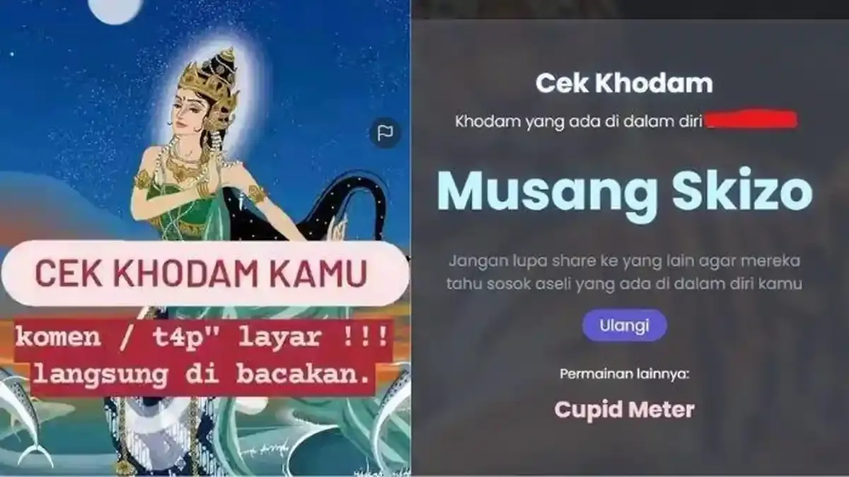 Kepopuleran Cek Khodam Online di Media Sosial