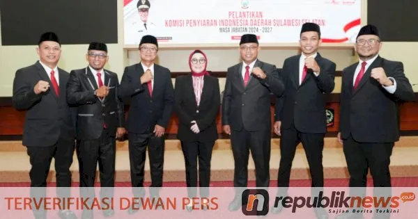 Tujuh Komisioner KPID Sulsel Dilantik, Beragam Latar Belakang Menjadi Sorotan