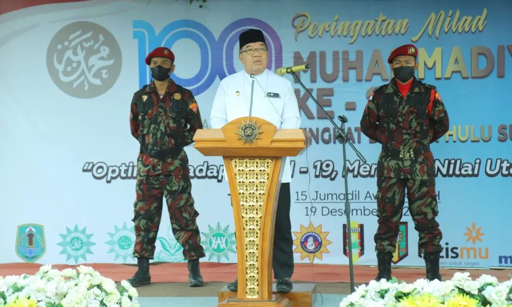 Plt Bupati HSU Apresiasi Muhammadiyah sebagai Teladan Kebaikan