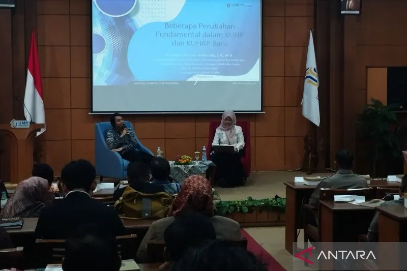 Akademisi Didorong Sosialisasikan KUHP dan KUHAP Baru untuk Keadilan yang Lebih Baik
