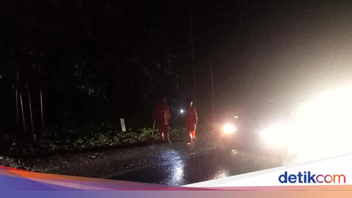 Hujan Deras Mengakibatkan Longsor di Jalur Malang-Kediri, Penerapan Sistem Buka-Tutup Diberlakukan