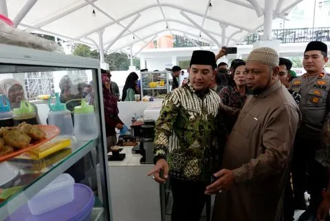 Peresmian Pusat Kuliner Masjid Agung Tebingtinggi Dorong Pemberdayaan Ekonomi
