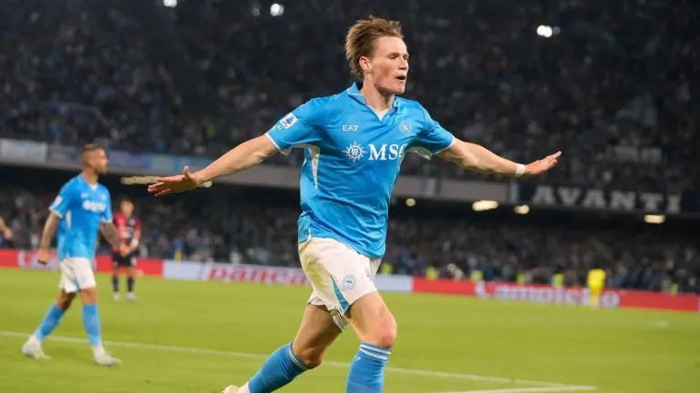 Scott McTominay Jadi Pilar Utama Napoli di Tengah Krisis Cedera