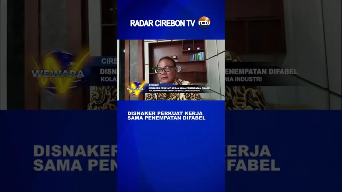 Disnaker Cirebon Jalin Kerja Sama untuk Penempatan Penyandang Difabel