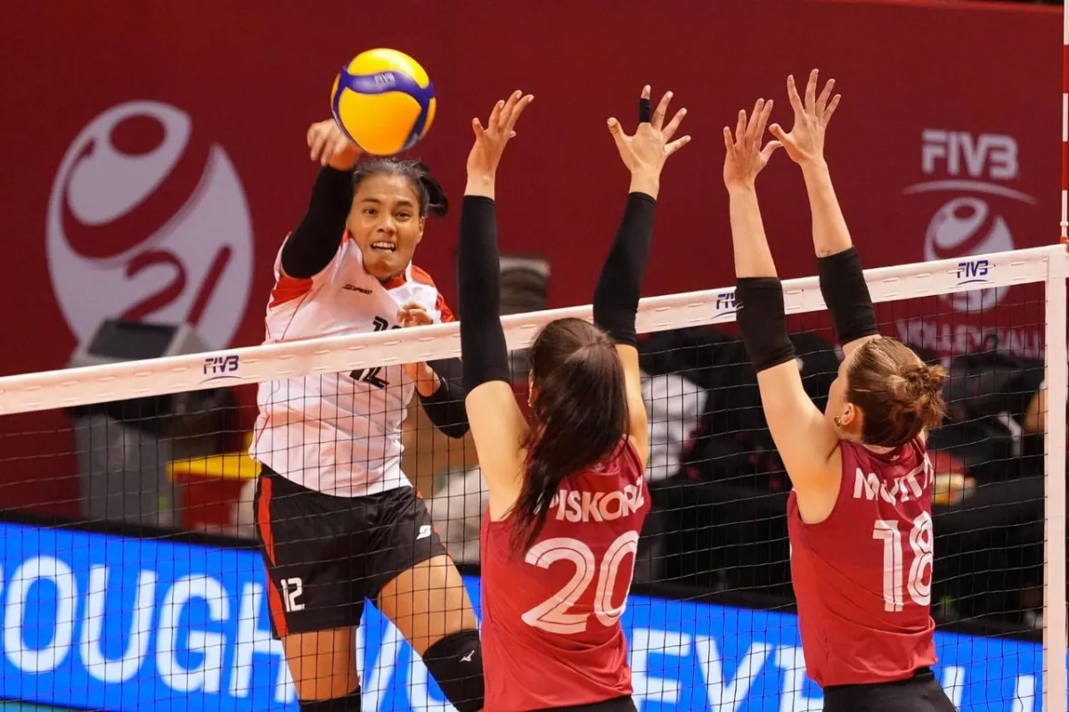 Timnas Voli Putri U-21 Indonesia Raih Kemenangan Pertama di FIVB dengan Menang 3-1 atas Kanada