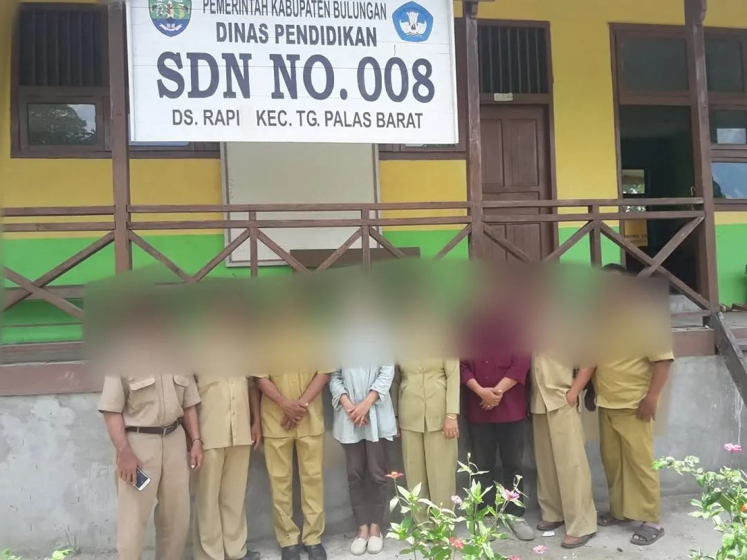SDN 008 Tanjung Palas Barat Tutup, Diduga Terjadi Kerugian Negara Miliaran Rupiah