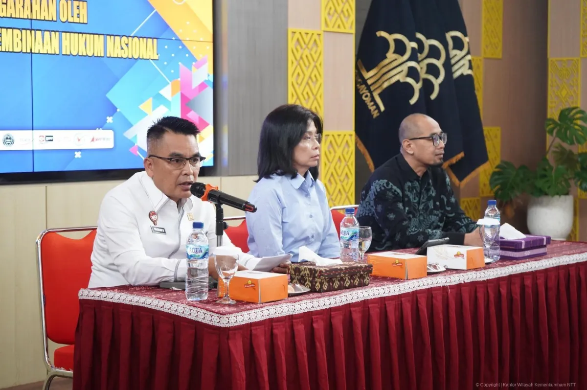 Penguatan Kebijakan Hukum Nasional di NTT oleh Kepala BPHN