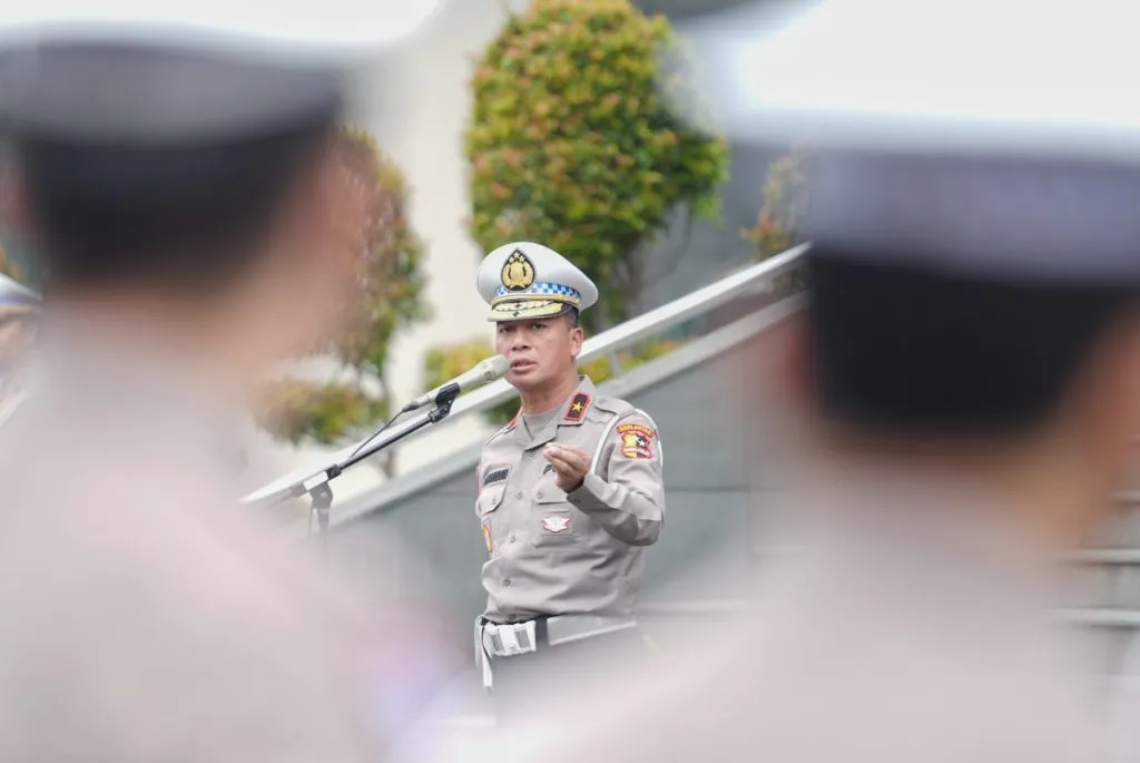 Kesiapan Polri Hadapi Prolegnas Ditekankan dalam Apel Pagi Korlantas