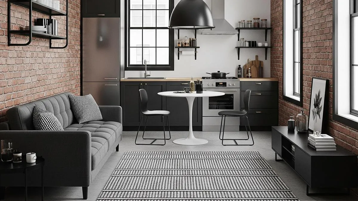 15 Desain Dapur Terintegrasi dengan Ruang Tamu untuk Rumah Mungil 2025