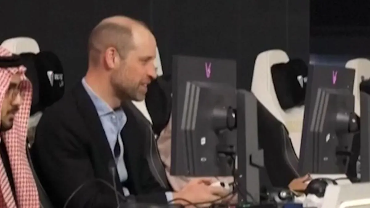 Pangeran William Ikut Serta di Turnamen E-Sports di Riyadh