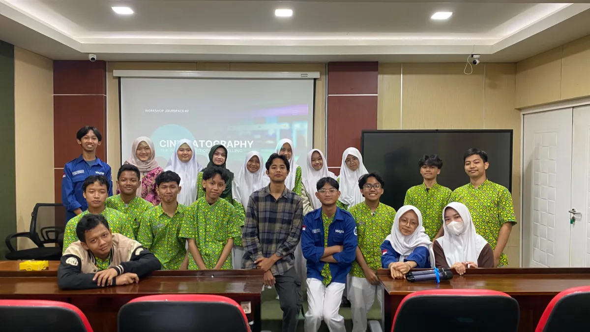 Mansa Journalist Gelar Workshop Sinematografi untuk Alumni MAN 1 Yogyakarta