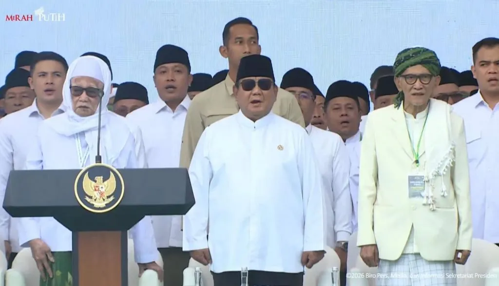 Prabowo Apresiasi Toleransi Antarumat Beragama di Peringatan 1 Abad NU