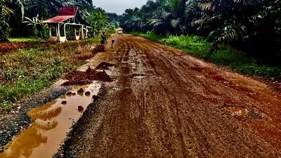 Warga Rasau Desak Perbaikan Jalan yang Terabaikan oleh Pemda Merangin