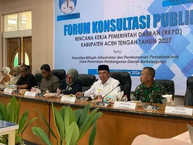 Aceh Tengah Fokus Bangun Infrastruktur dan Mitigasi Pasca Bencana