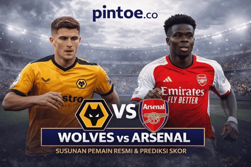 Arsenal Tanpa Ødegaard, Saka dan Saliba Tampil Melawan Wolves