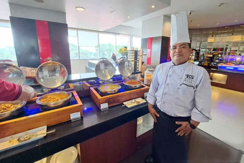 Menu Khas Sumut Hiasi Pusat Media PON XXI 2024 di Medan