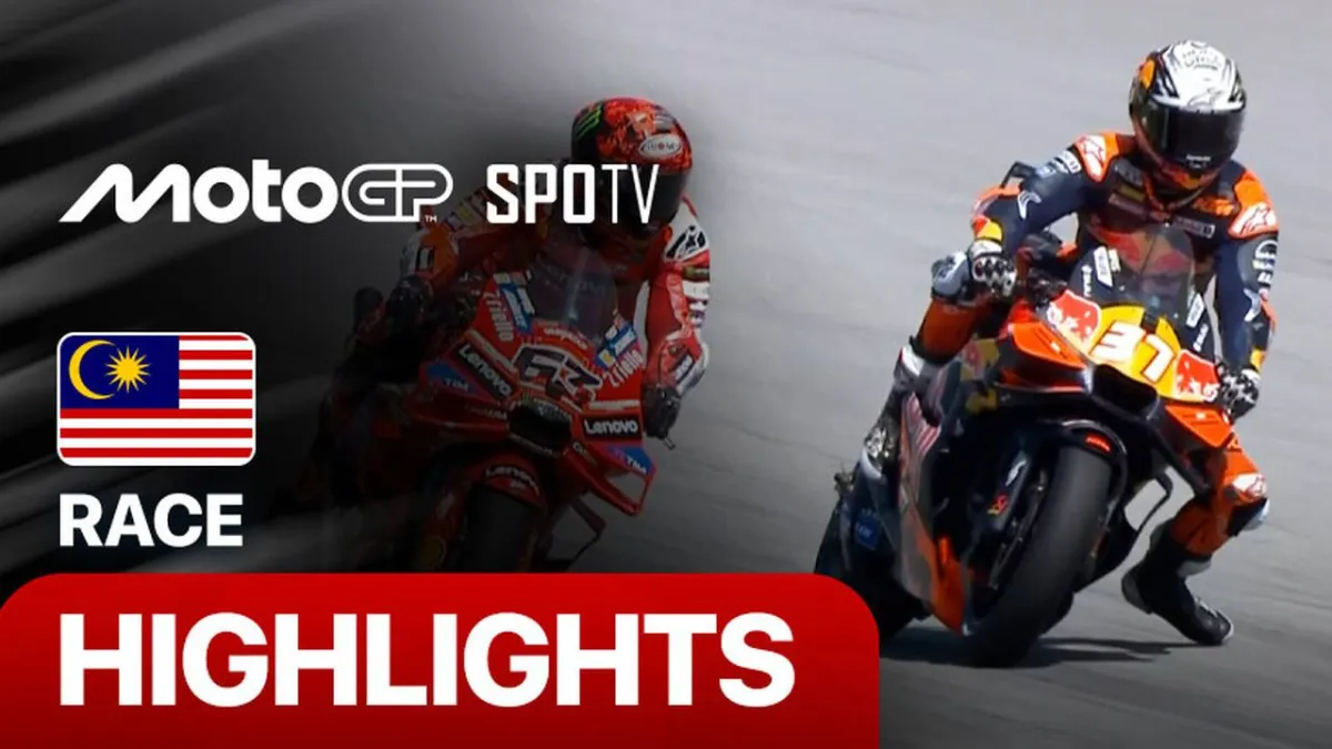 Hasil Balapan MotoGP 2025: Alex Marquez Juara di Malaysia