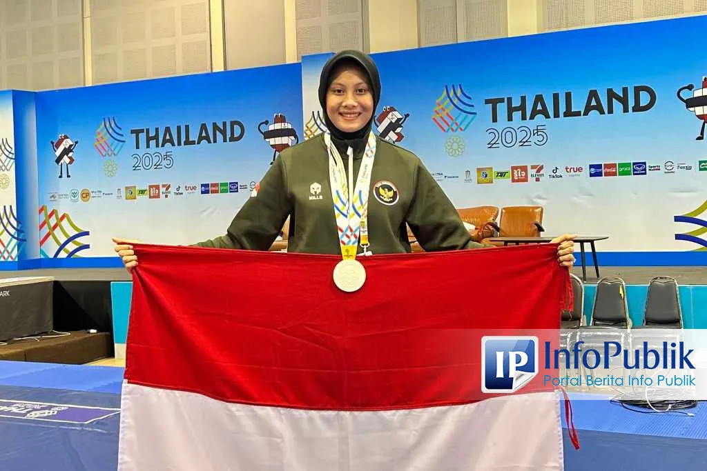 Mutoharoh Raih Medali Perak Gulat di SEA Games 2025