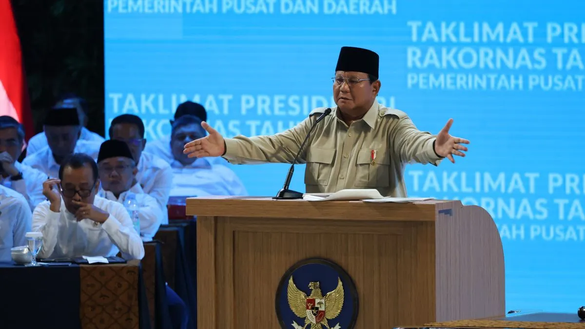 Prabowo Serukan Persatuan Elite untuk Berantas Kemiskinan