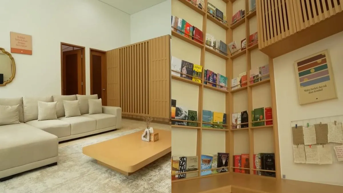 Ruang Tamu Natasha Rizky: Inspirasi Desain Japandi untuk Hunian Minimalis