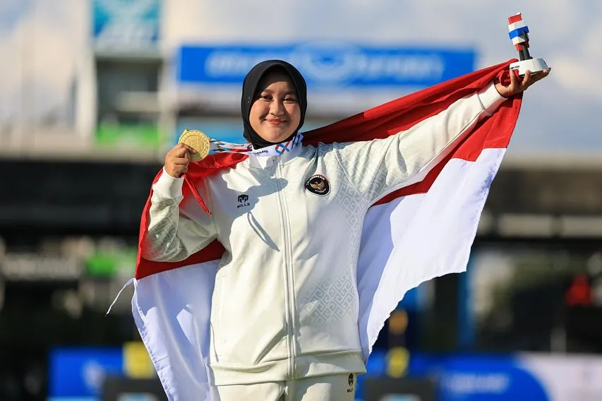 Nurisa Dian Ashrifah Raih Emas Panahan di SEA Games 2025