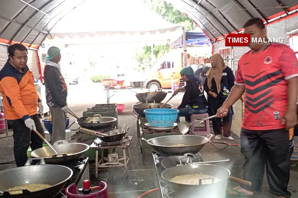 Dapur Umum Siapkan 25 Ribu Porsi Makanan untuk Mujahadah Kubro NU di Malang