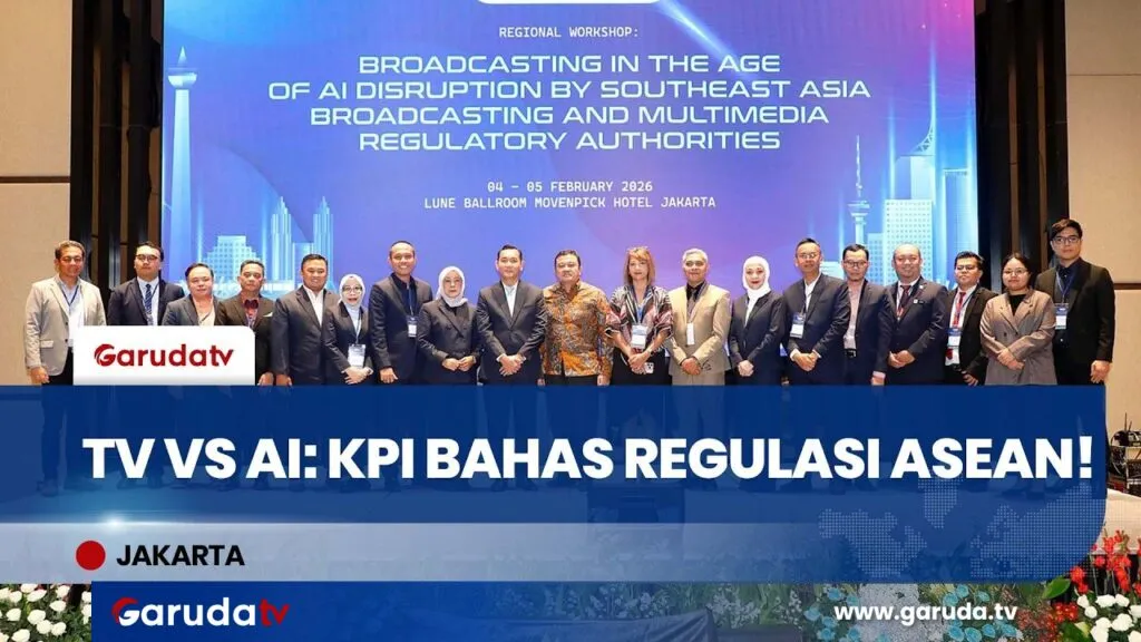 KPI Gelar Workshop ASEAN Bahas Regulasi Penyiaran di Era AI