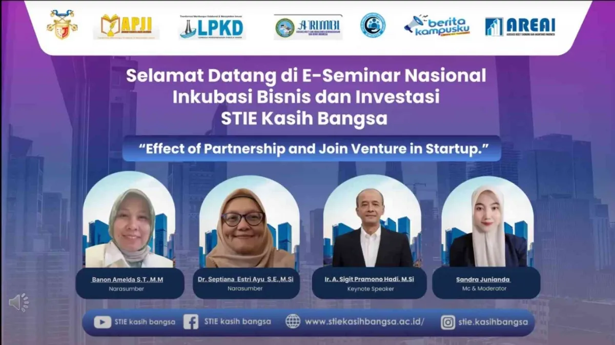 Webinar Strategi Kemitraan dan Join Venture untuk Startup