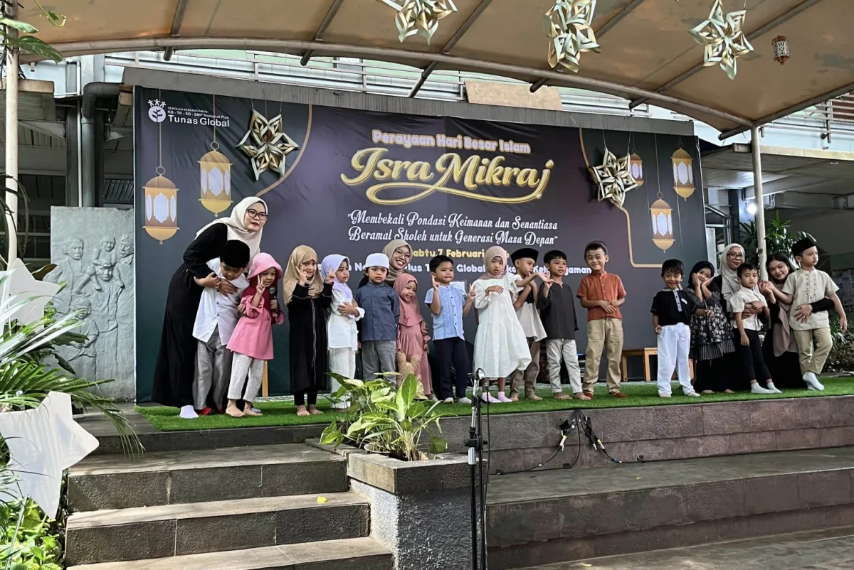 Sekolah Tunas Global Depok Rayakan Isra Mi’raj dengan Acara Rowahan Akbar