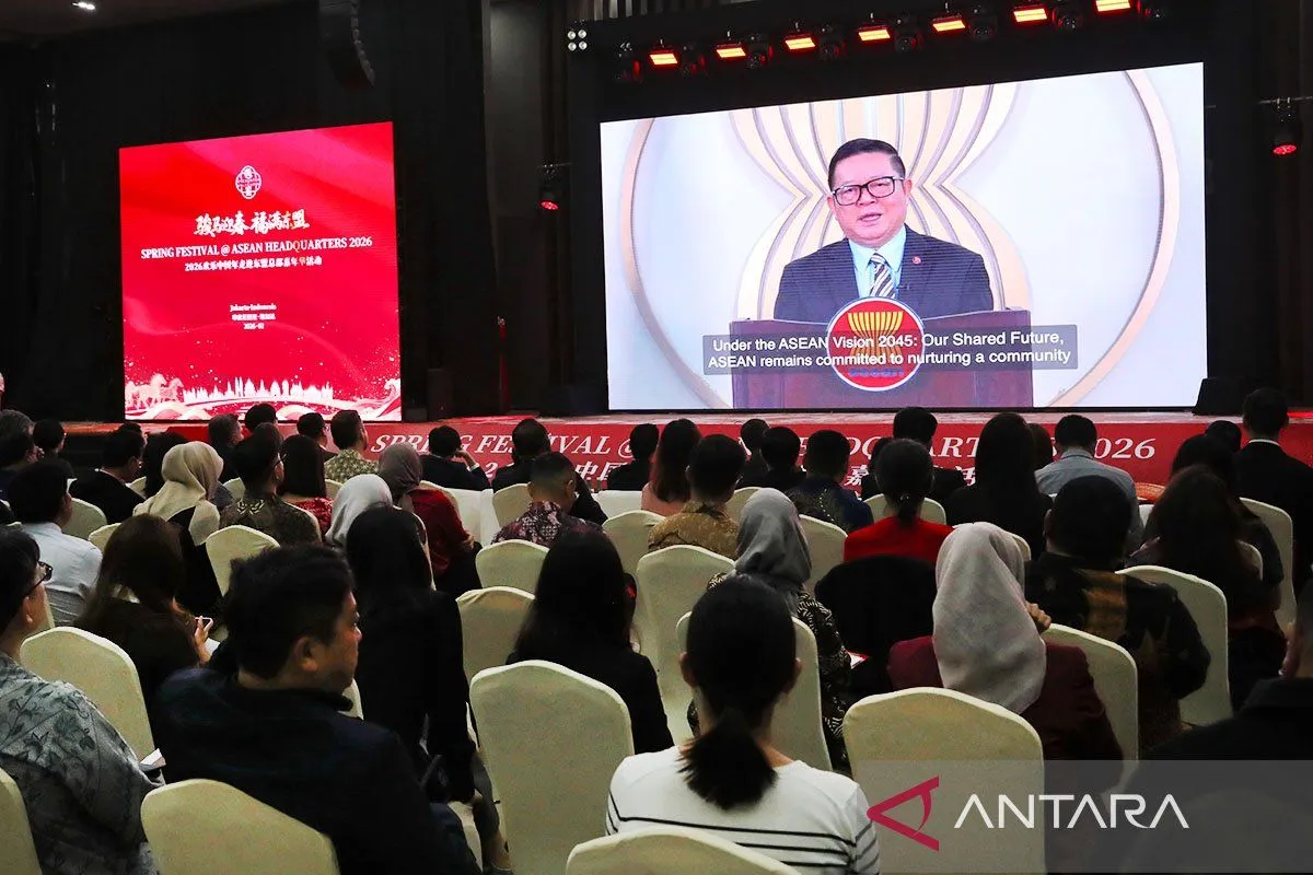 Perayaan Imlek Pertama di Kantor Pusat ASEAN Sambut Tahun Kuda Api