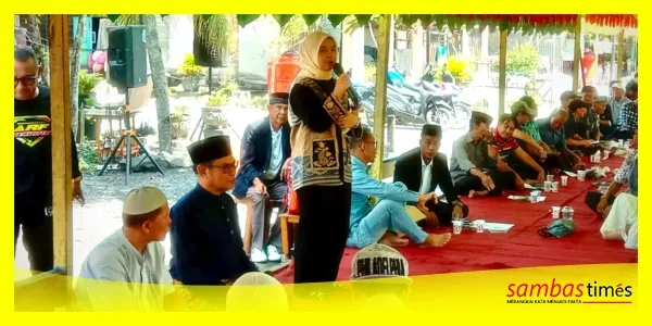 Nada Harashti Dukung Pemekaran Desa Penjajap di Sambas