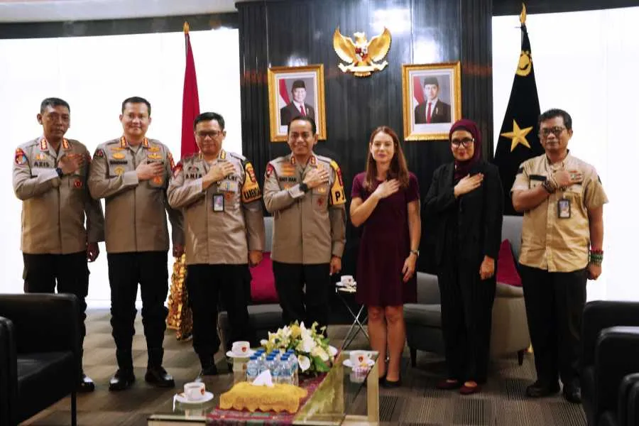 Kapolda Sumsel dan Konsul AS Bahas Penguatan Kerja Sama Keamanan