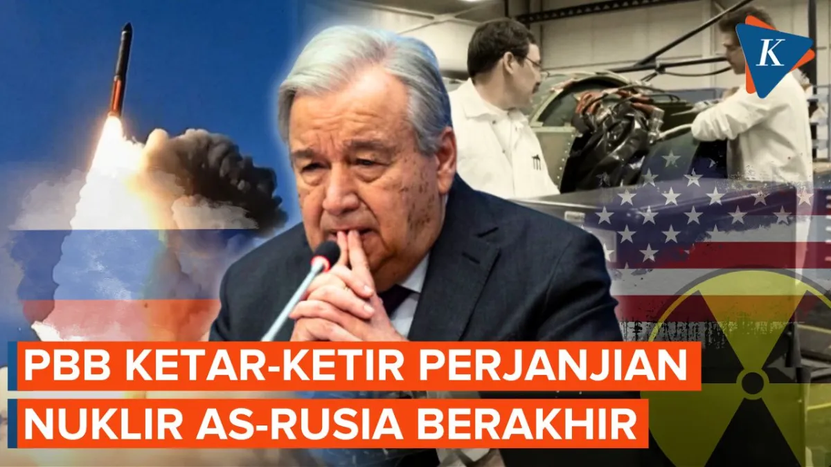 PBB Desak AS dan Rusia Perbarui Perjanjian Nuklir New START