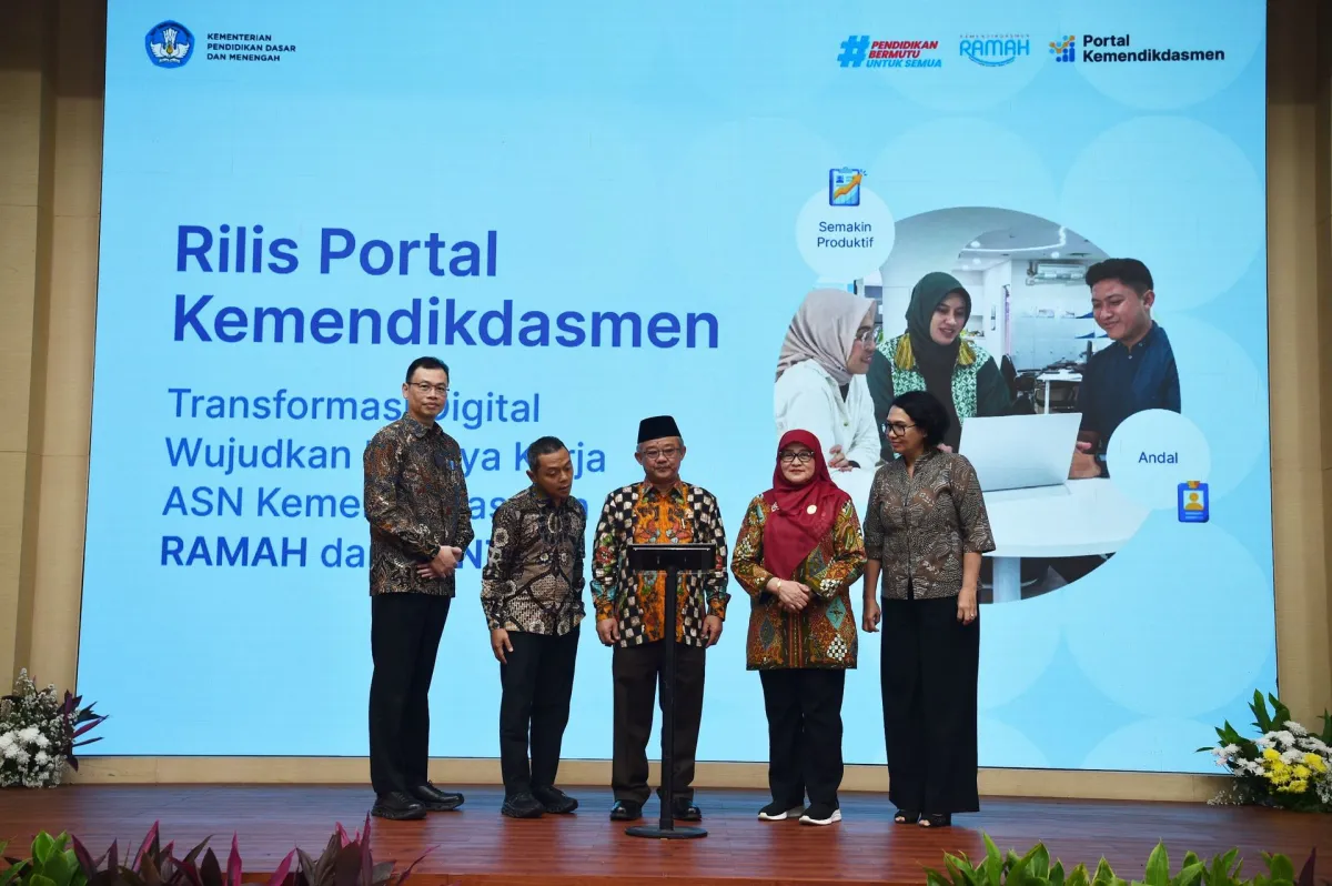Kemendikdasmen Luncurkan Portal ASN untuk Birokrasi yang Lebih Efisien
