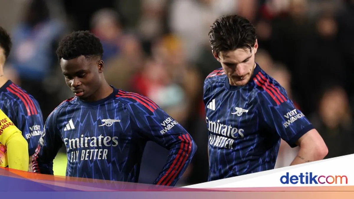 Arsenal Tertahan, Jarak dengan Man City Menyusut Jadi Tiga Poin