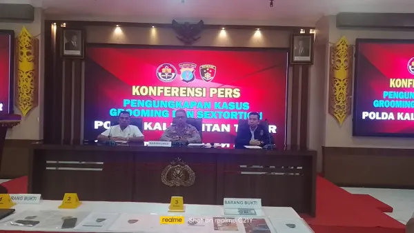Polda Kaltim Mengungkap Kasus Grooming dan Sextortion Terhadap Remaja Swedia, Pelaku Terhindar dari Penuntutan