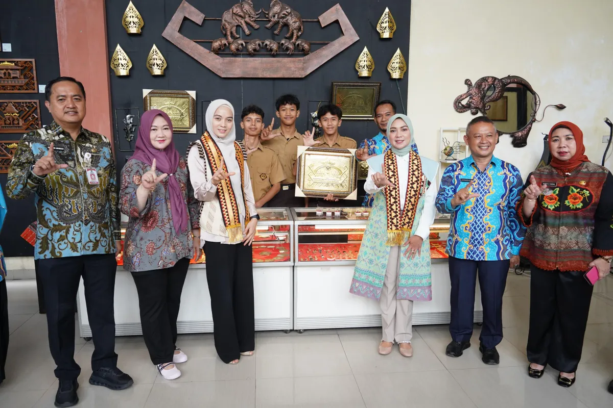 Dekranasda Lampung Kembangkan Potensi Siswa SMK Melalui Pemetaan Talenta