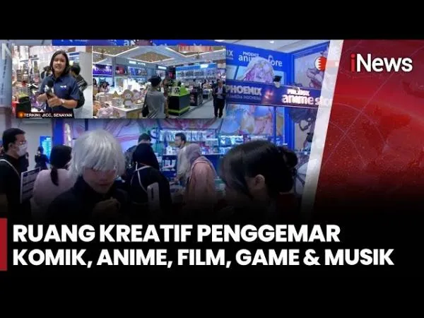Indonesia Comic and Anime Con 2025 Rayakan Budaya Pop di Jakarta