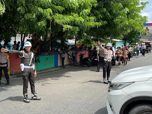 Polres Tanimbar Gelar Operasi Keselamatan Lalu Lintas 2026 Bersama TNI