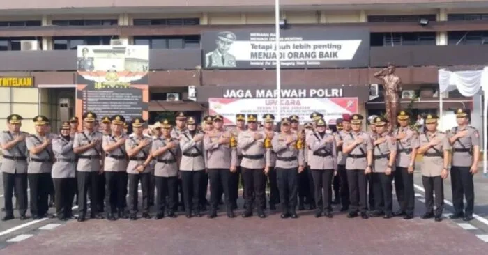 Sertijab Pejabat Utama dan Kapolsek di Polrestabes Medan Dipimpin Kapolrestabes